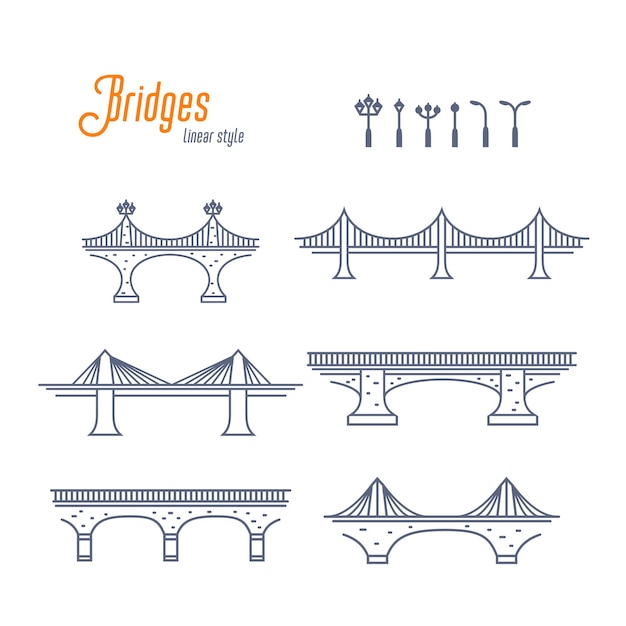 Ponts Et Lampadaires