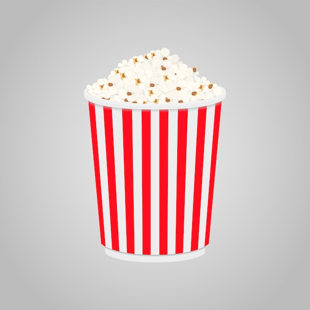 Pop-corn en boîte pour le cinéma, le cinéma