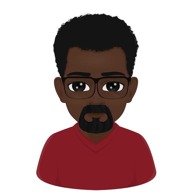 portrait d'un homme africain
