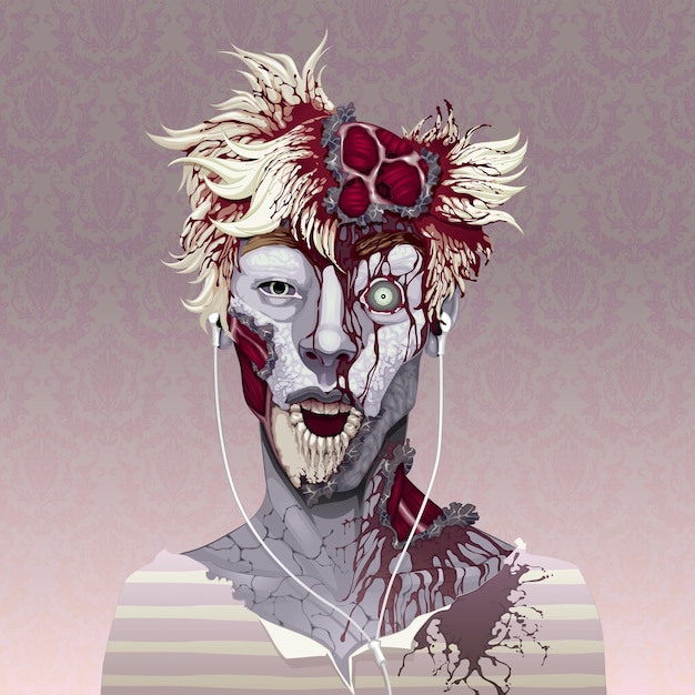 Portrait de zombie