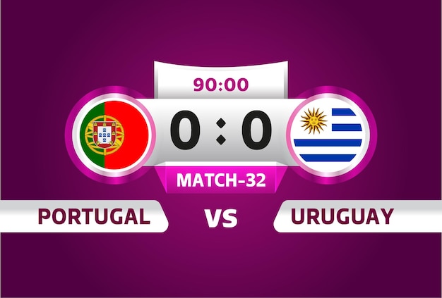 Portugal vs Uruguay, football mondial 2022, match de championnat du Groupe H. World Football Competition