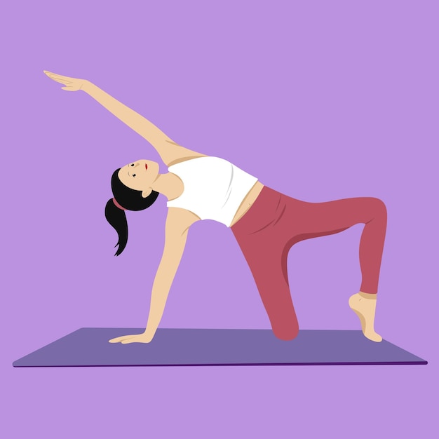 pose de yoga pour débutants