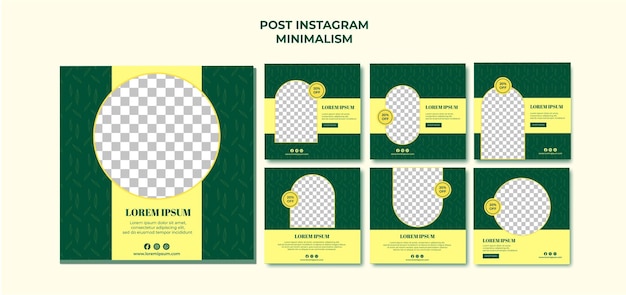 Post Instagram Minimalisme