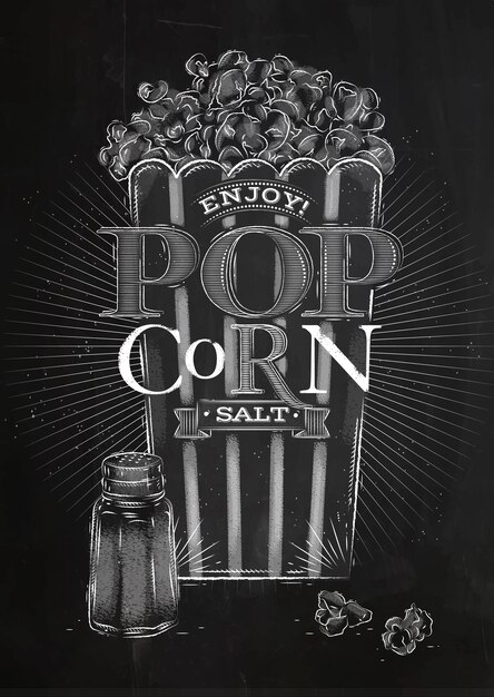 Poster Popcorn Sel