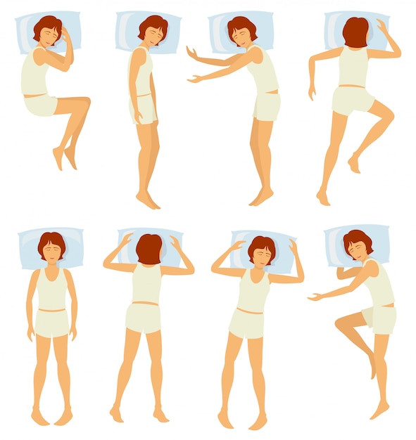 Postures De Sommeil Femme