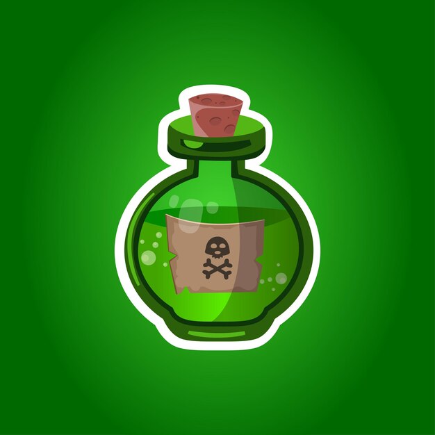 Potion Pour Sorcière Bouteille De Poison