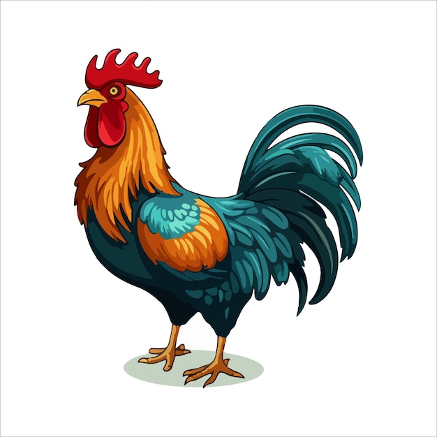 poulet de dessin animé