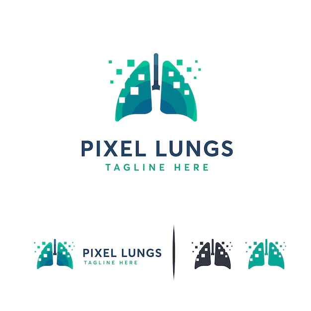 Poumons Numériques, Logo Pixel Lungs