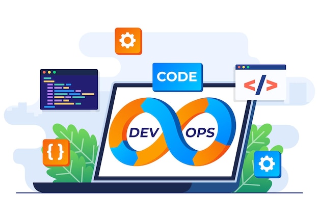 Pratique des programmeurs du développement et des opérations logicielles Concept DevOps