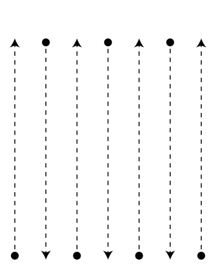 Vecteur préscolaire, retour à l'école.contrôle du crayon, pages de travail pour les enfants,