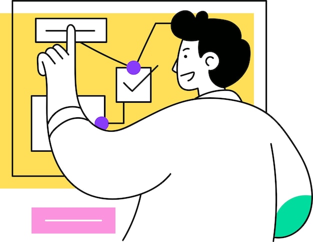 Présentation Illustration de l'activité de travail