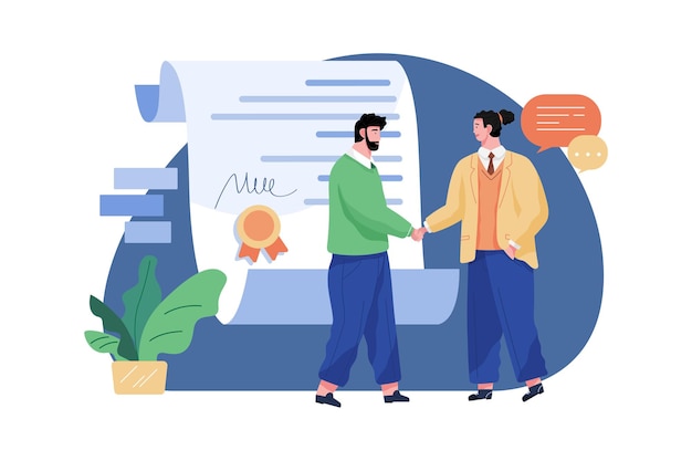 Prise de contact du client avec un agent marketing