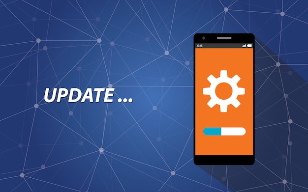 Processus De Mise à Jour De Smartphone