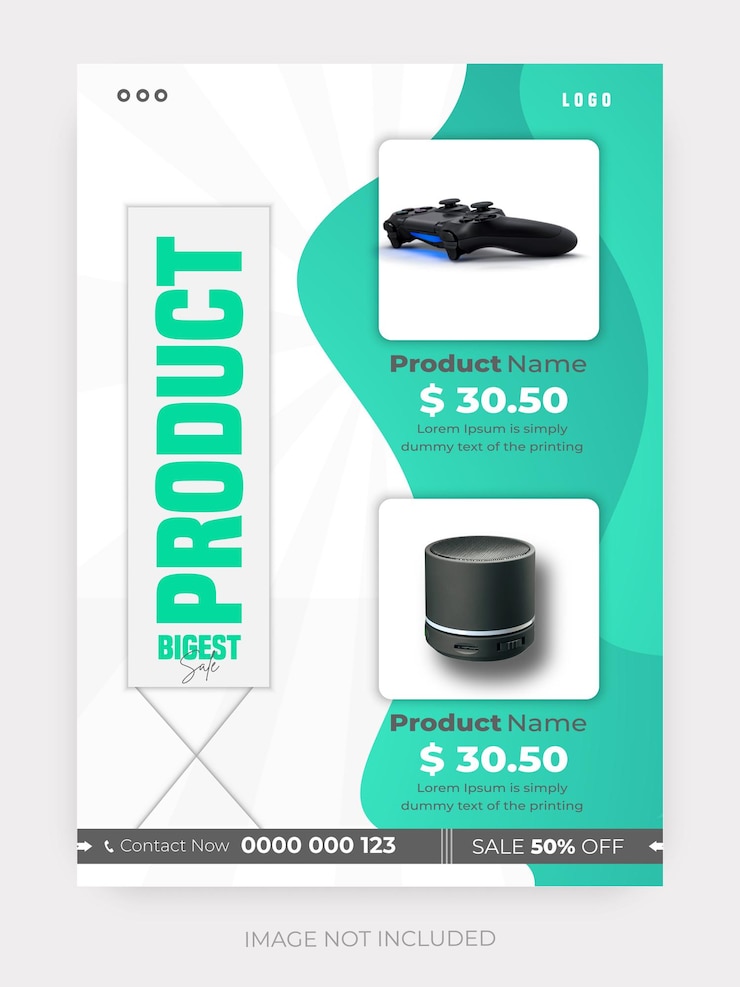 Vecteur produit flyer supérieur vendredi noir appareils électriques emballage modèles de médias sociaux