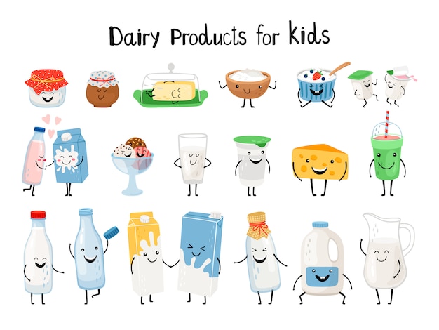 Produits Laitiers Pour Enfants