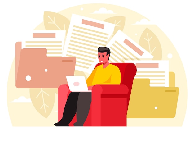 Programmateur dans une chaise