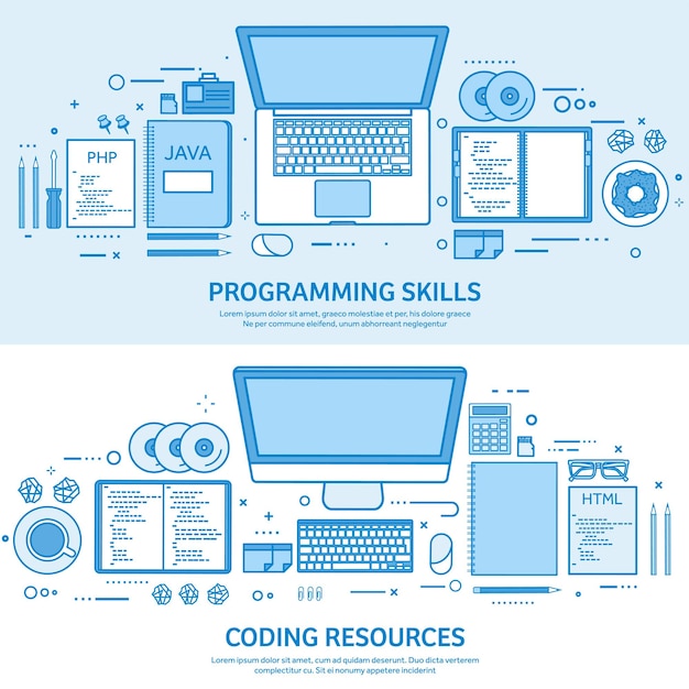Programmation, codage et développement web SEO, code d'optimisation des moteurs de recherche, matériel et logiciels