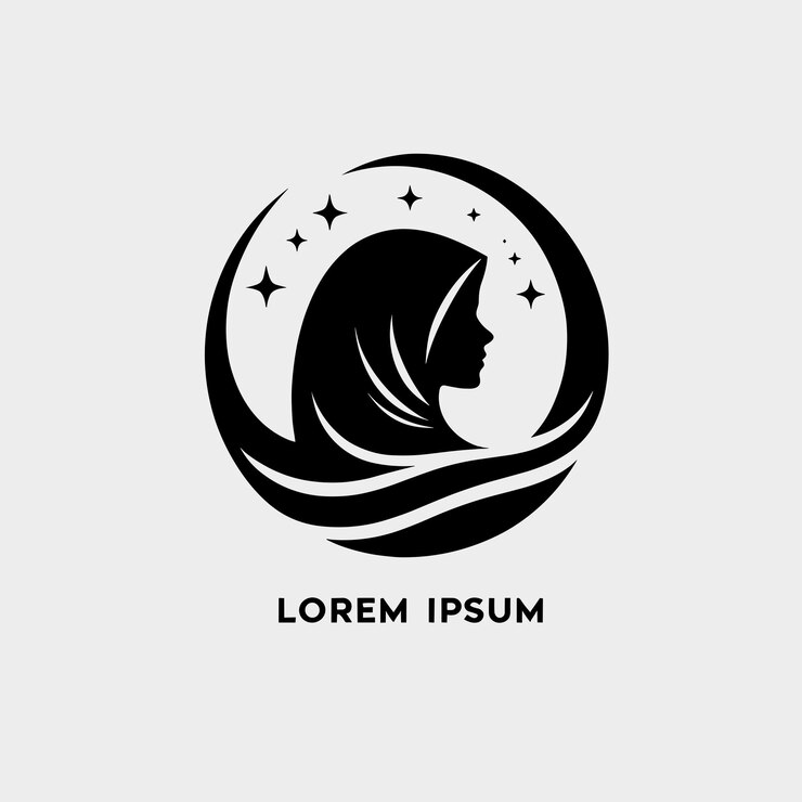 Vecteur projet de logo de foulard vectoriel dessiné à la main gratuit