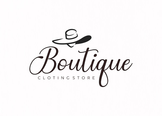 Vecteur projet de modèle de logo d'entreprise de mode