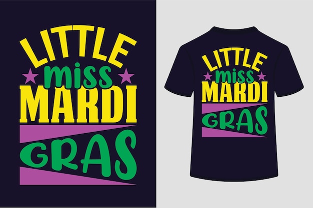 Vecteur À propos de little miss mardi gras