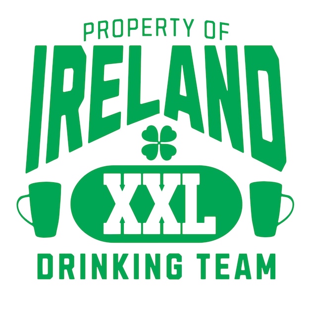 Propriété De L'équipe De Boisson D'irlande