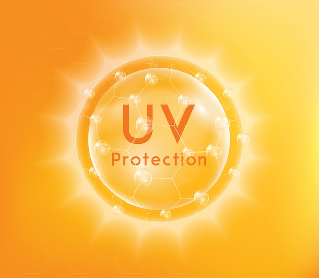 Protection UV ou écran solaire ultraviolet.