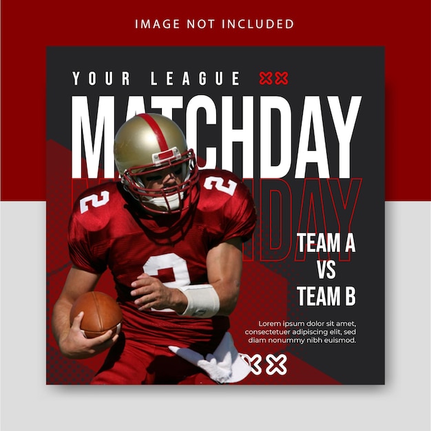 Publication sur les médias sociaux du football américain