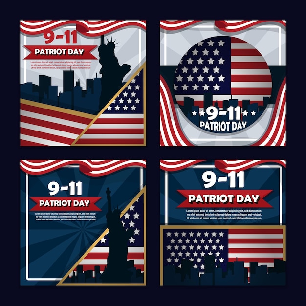 Publication Sur Les Médias Sociaux De La Fête Du 911 Patriot Day