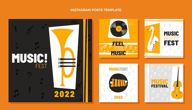 Publications Instagram Du Festival De Musique Design Plat