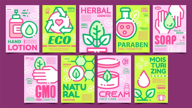 Publicité Sur Les Cosmétiques Naturels