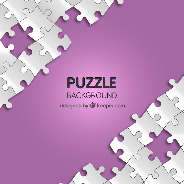 Vecteur puzzle fond