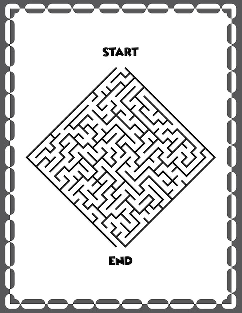 Puzzle de labyrinthe pour les enfants