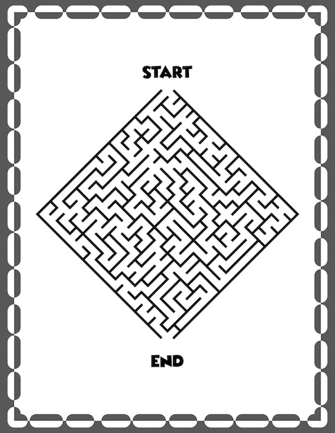 Puzzle de labyrinthe pour les enfants