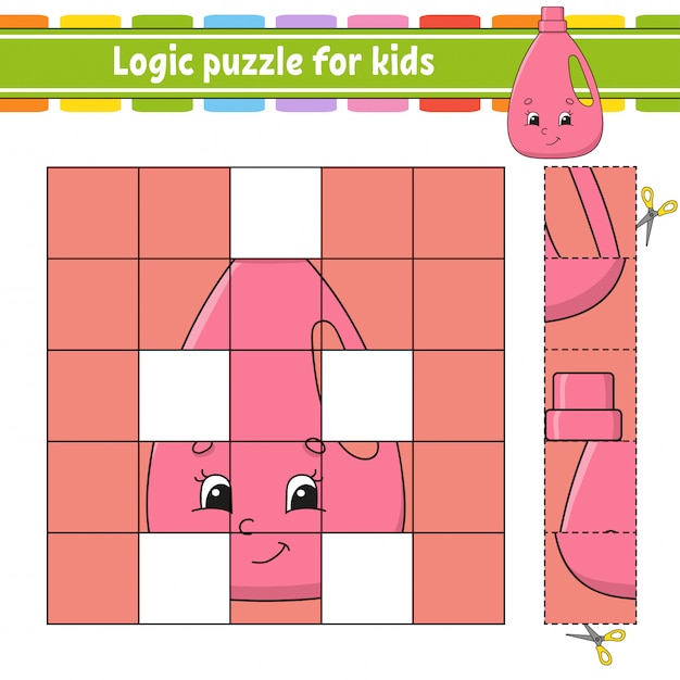 Puzzle Logique Pour Les Enfants.