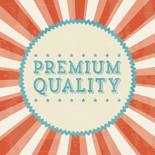 Qualité Premium Sur Illustration Vectorielle Fond Beige