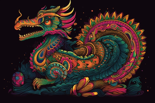 Quetzalcoatl la mythique divinité aztèque