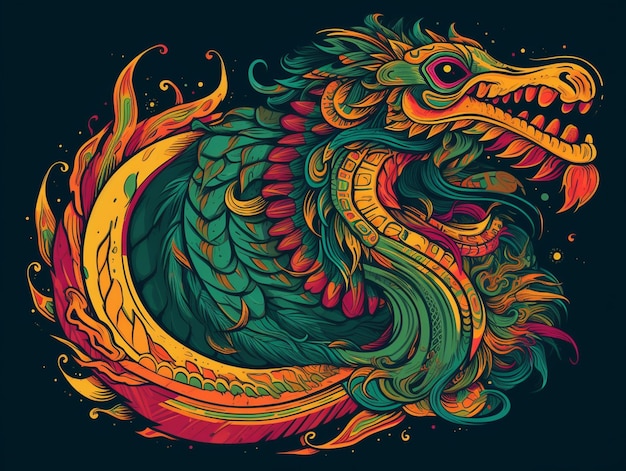 Quetzalcoatl la mythique divinité aztèque