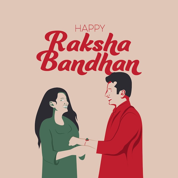 Raksha Bandhan Inde Frère Sœur Festival