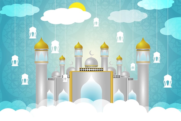 Ramadan Fond élégant Islamique