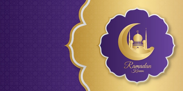 Ramadan Kareem Fond élégant