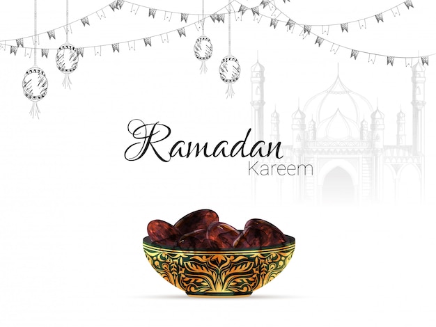 Ramadan Mubarak, Concept Du Parti Iftar.