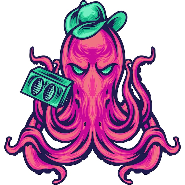 Le rappeur Octopus Animal