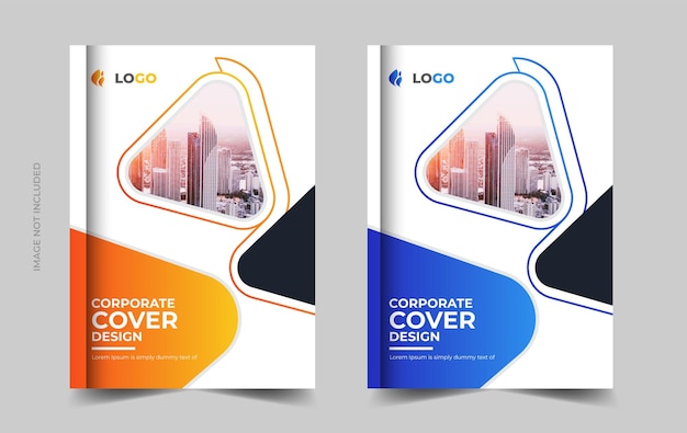 Rapport Annuel De Conception De Livre D'entreprise Ou Page De Couverture De Brochure