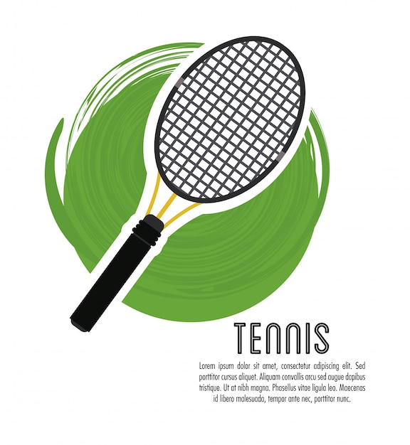 Raquette De Tennis Sport Design