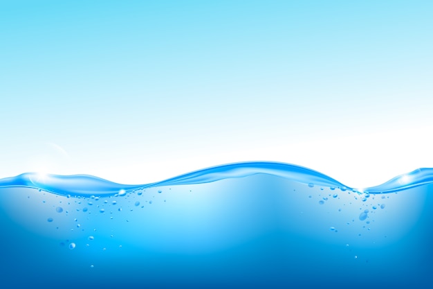 Réaliste fond de l'eau