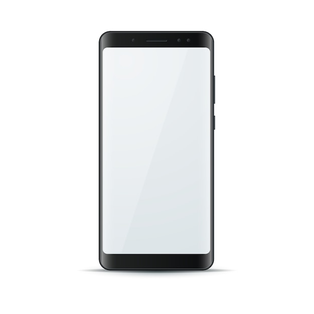 Réaliste Smartphone 3d, Icône De Gadget Numérique.