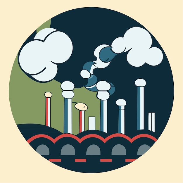 Le Réchauffement Climatique Avec La Terre Ou Une Terre Polluée Ou Le Monde Tombant Malade Ou Le Changement Climatique Mondial