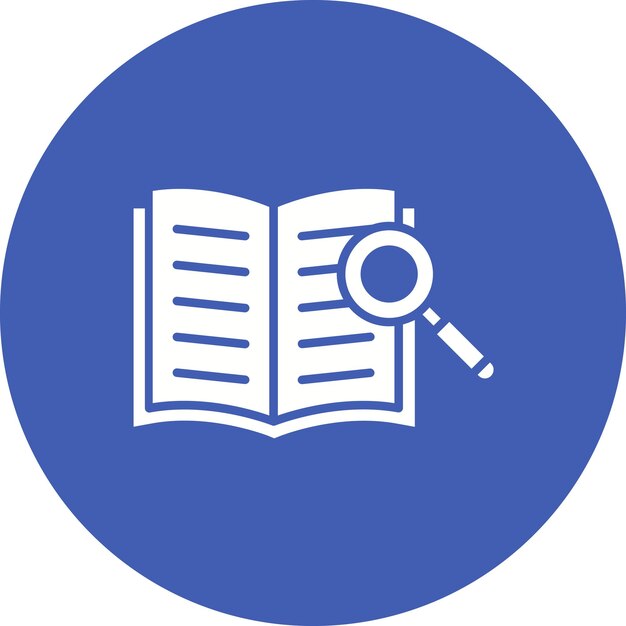 Recherche des livres Style d'illustration vectorielle