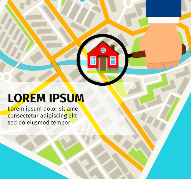 Recherche Maison Sur Le Concept De Carte