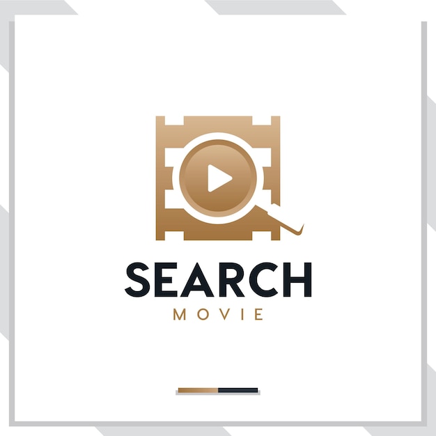 Rechercher Un Film, Inspiration De Conception De Logo